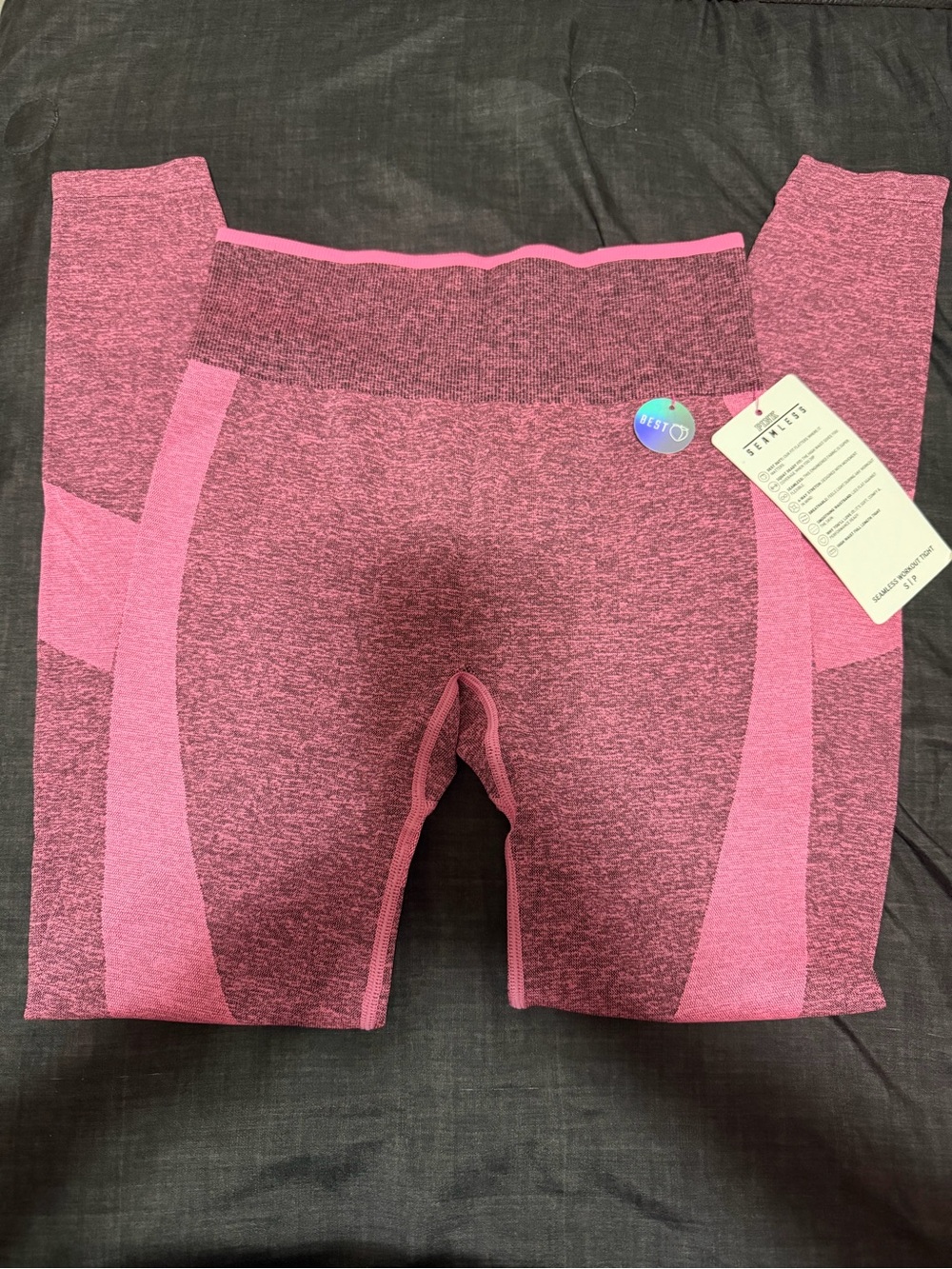 PINK Victoria's Secret Seamless High-Waist Leggings - Heather Pink